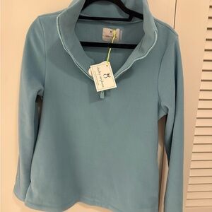 Dudley Stephens Light Blue Fleece Pullover